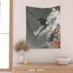 Spring Skiing Wall Tapestry Gallery Image 2