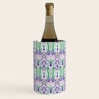 Art Nouveau Pattern 1 - Purple, Pink, Green Wine Chiller Gallery Image 3