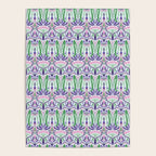Art Nouveau Pattern 1 - Purple, Pink, Green Poster Gallery Image 4