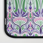 Art Nouveau Pattern 1 - Purple, Pink, Green Laptop Sleeve Gallery Image 3
