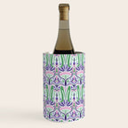 Art Nouveau Pattern 1 - Purple, Pink, Green Wine Chiller Gallery Image 2