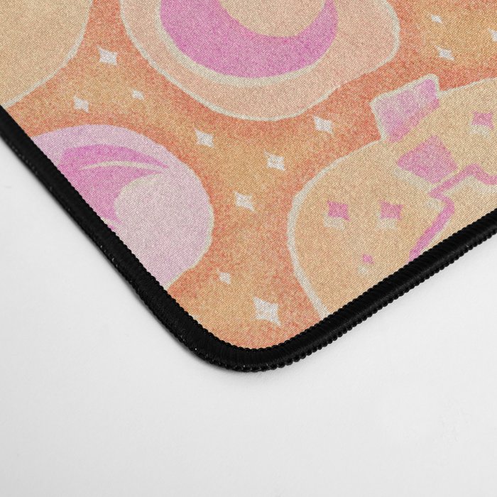 Halloween Pumpkins - pink and orange Desk Mat Gallery Image 4