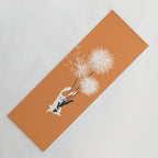 Bunny and Dandelion Bouquet Yoga Mat Gallery Image 1