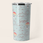 Everything will be alright pattern Travel Mug Gallery Image 1