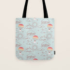 Everything will be alright pattern Tote Bag Gallery Image 1