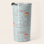 Everything will be alright pattern Travel Mug Gallery Image 3