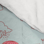 Everything will be alright pattern Comforter Gallery Image 4