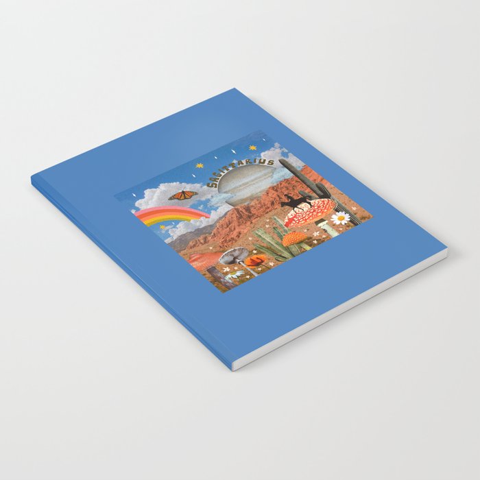 Sagittarius Collage Notebook Gallery Image 2