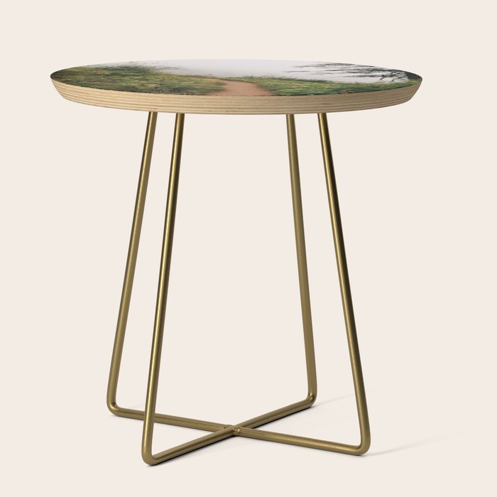 Misty Forest Path Side Table Gallery Image 1
