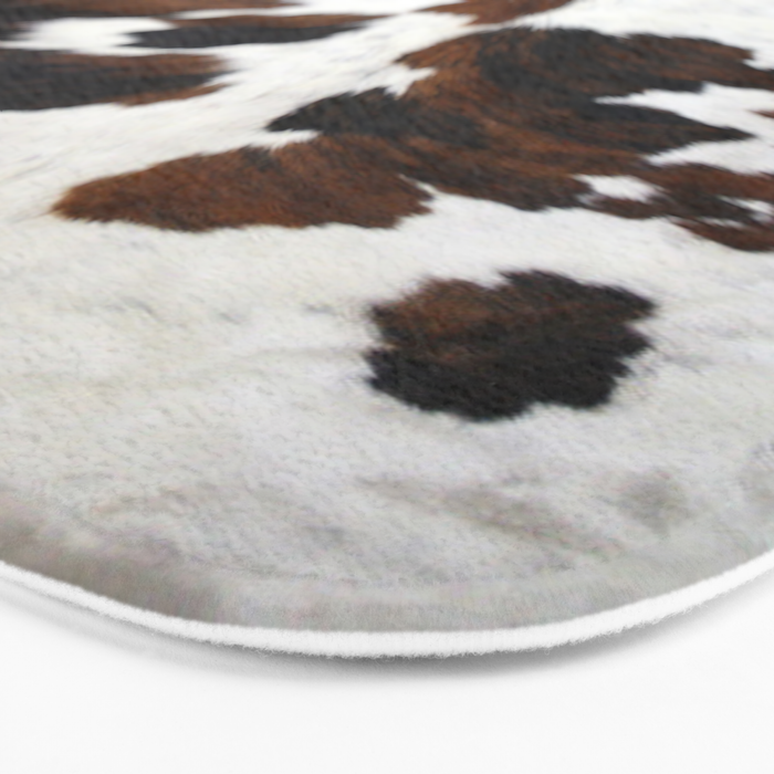Brown Cowhide Bath Mat Gallery Image 3