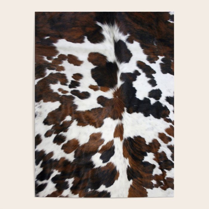 Brown Cowhide Poster Gallery Image 4