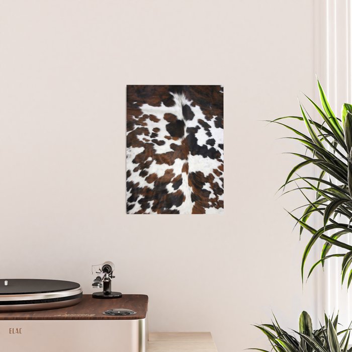 Brown Cowhide Poster Gallery Image 2