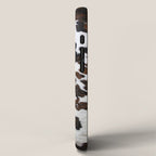 Brown Cowhide iPhone Case Gallery Image 2