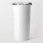 Brown Cowhide Travel Mug Gallery Image 2