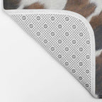 Brown Cowhide Bath Mat Gallery Image 2