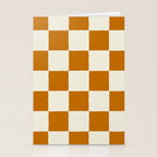 DESERT CHECKER GINGER Stationery Card Gallery Image 2