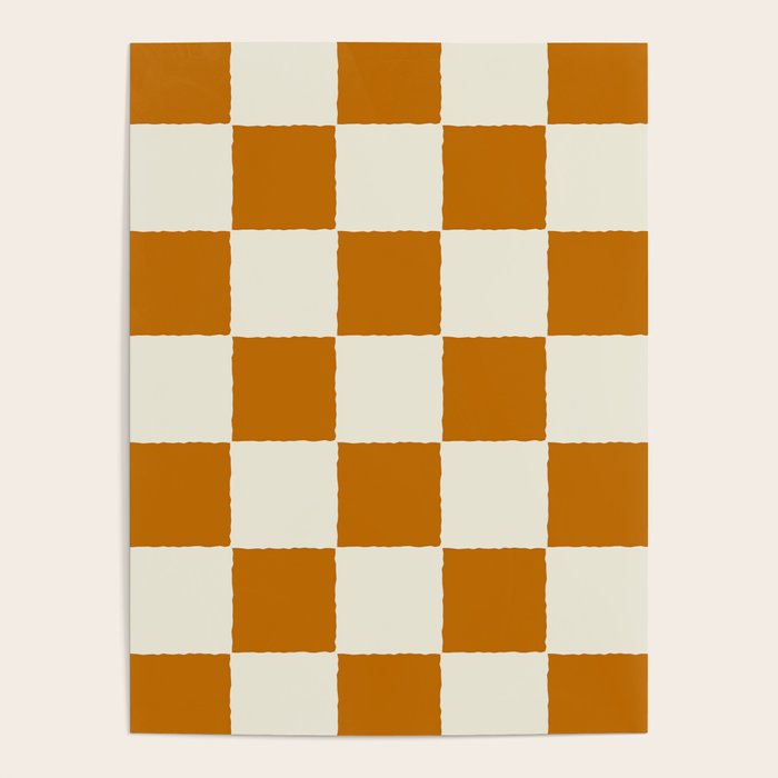 DESERT CHECKER GINGER Poster Gallery Image 1
