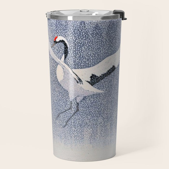 Dance of Eternal Love Antique Japanese Woodblock Print  Travel Mug Gallery Image 2