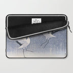 Dance of Eternal Love Antique Japanese Woodblock Print  Laptop Sleeve Gallery Image 2