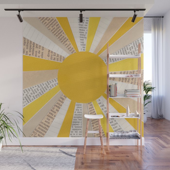 Sunshine Wall Mural Gallery Image 1