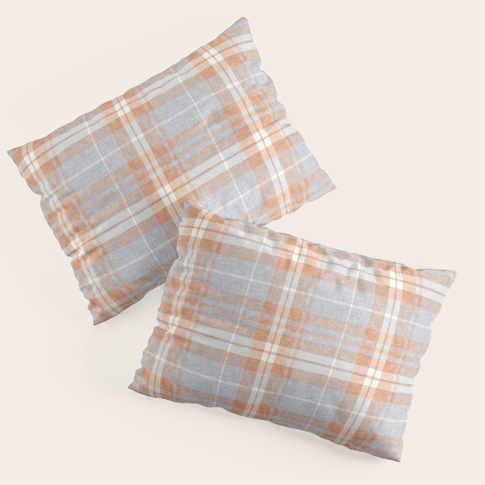 fall plaid - warm neutrals Pillow Sham Gallery Image 1