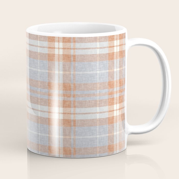fall plaid - warm neutrals Coffee Mug Gallery Image 1