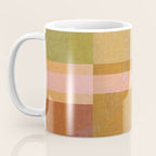 Cosy Heritage Woven Plaid 2 earthy orange blue green Coffee Mug Gallery Image 3