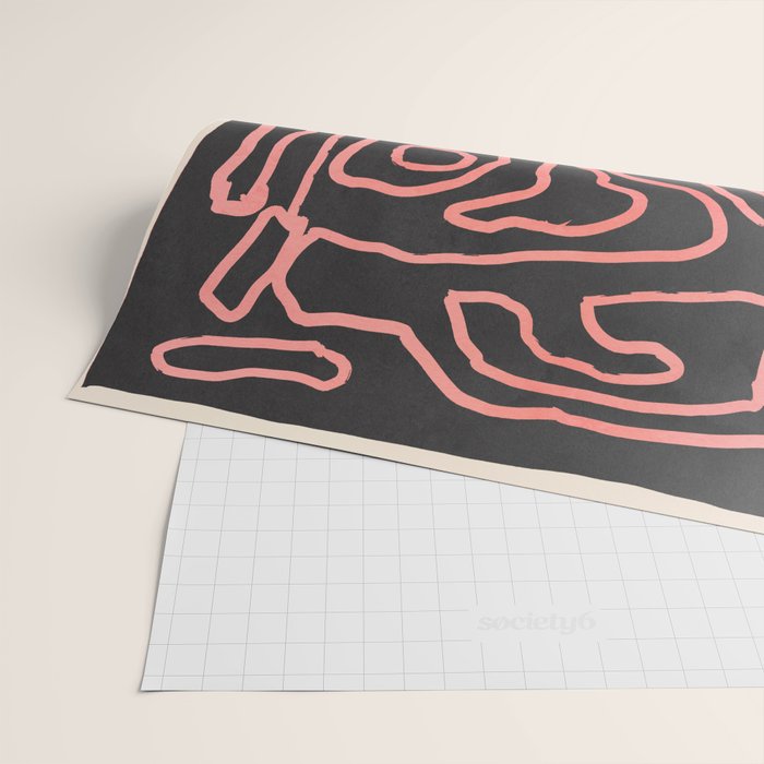 Abstract line art 209 Wrapping Paper Gallery Image 2