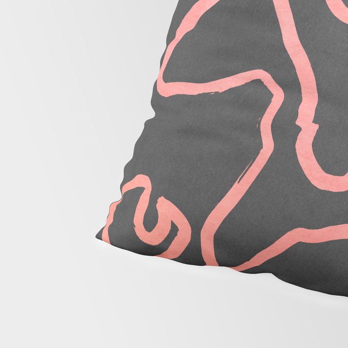 Abstract line art 209 Pillow Sham Gallery Image 4