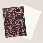 Abstract line art 209 Stationery Card Gallery Image 2