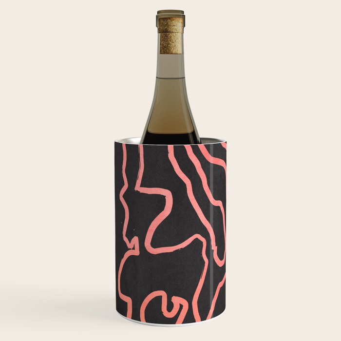Abstract line art 209 Wine Chiller Gallery Image 2