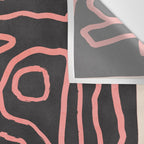 Abstract line art 209 Wall Tapestry Gallery Image 3