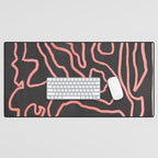 Abstract line art 209 Desk Mat Gallery Image 1