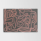 Abstract line art 209 Rug Gallery Image 2