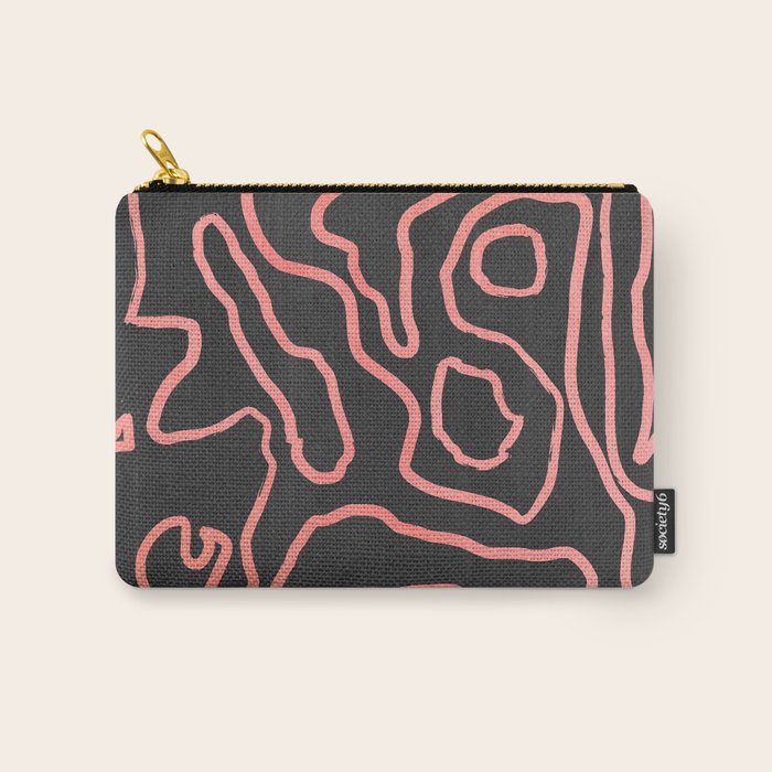 Abstract line art 209 Carry All Pouch Gallery Image 1