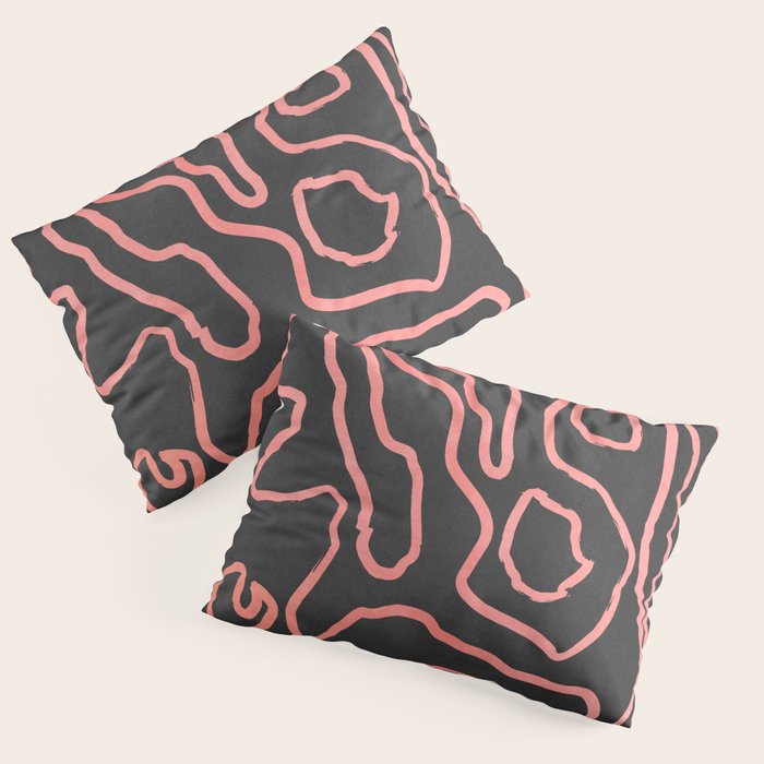 Abstract line art 209 Pillow Sham Gallery Image 3