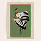 Striped Bird Pair Poster Gallery Image 4