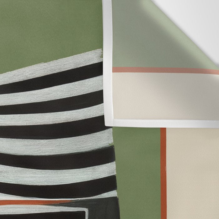 Striped Bird Pair Wall Tapestry Gallery Image 3