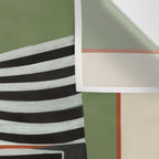 Striped Bird Pair Wall Tapestry Gallery Image 3