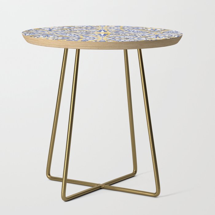 Tile wild leaves starry BY Side Table Gallery Image 1