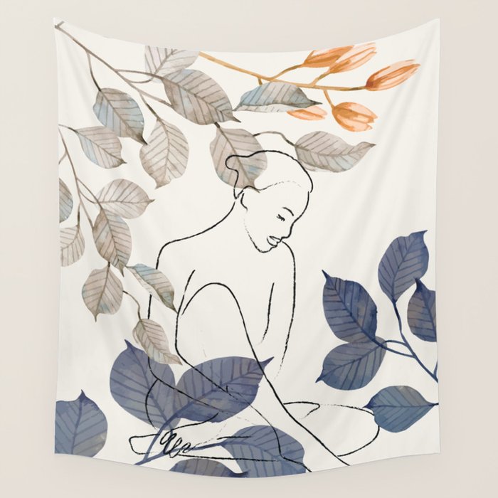 Peace in the Shade 03 Wall Tapestry Gallery Image 1
