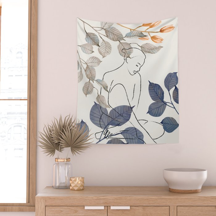 Peace in the Shade 03 Wall Tapestry Gallery Image 2