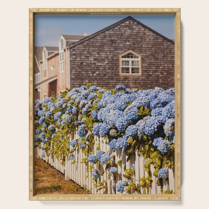 Cannon Beach Hydrangeas  Serving Tray Gallery Image 1
