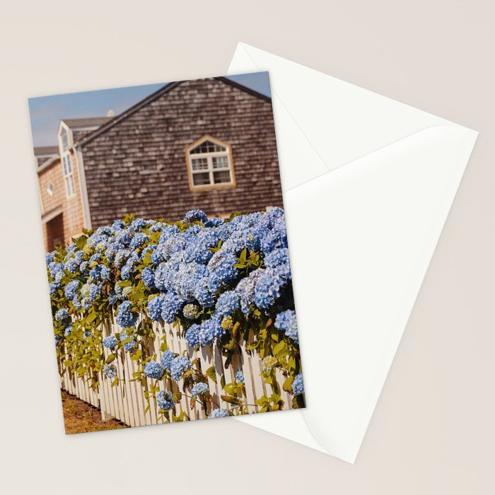 Cannon Beach Hydrangeas  Stationery Card Gallery Image 2