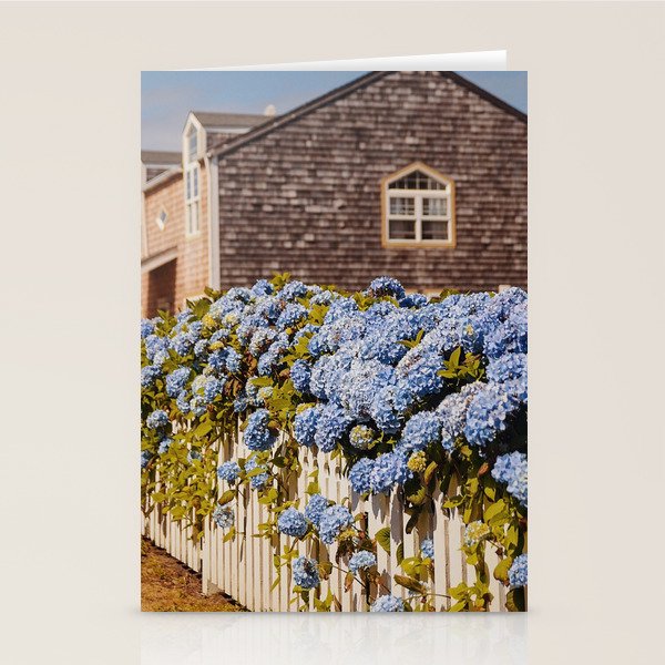 Cannon Beach Hydrangeas  Stationery Card Gallery Image 1