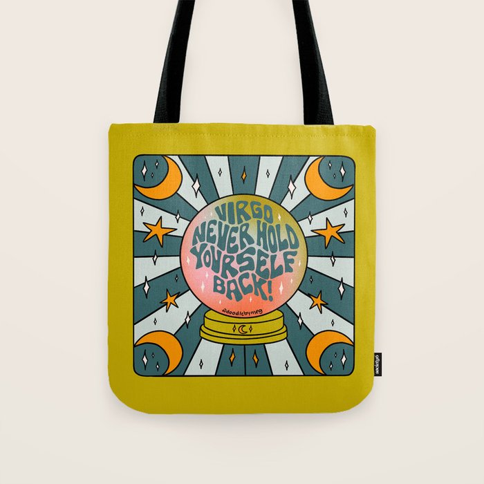 Virgo Crystal Ball Tote Bag Gallery Image 1