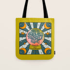 Virgo Crystal Ball Tote Bag Gallery Image 1