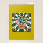 Virgo Crystal Ball Stationery Card Gallery Image 2