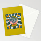 Virgo Crystal Ball Stationery Card Gallery Image 2