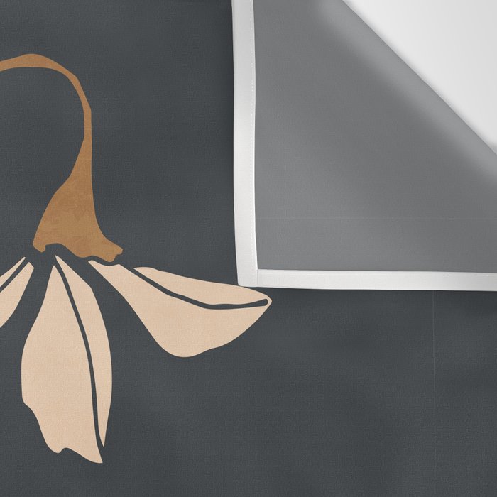 Minimal Abstract Art Vase Flower 6 Wall Tapestry Gallery Image 3